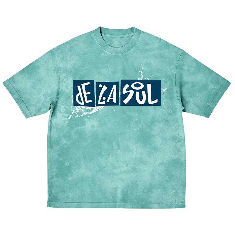 Clear Lake Audiotorium Tie-Dye T-Shirt Front