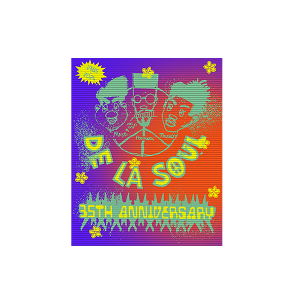 3 Feet High and Rising 35th Anniversary 3D Poster Transition Detail