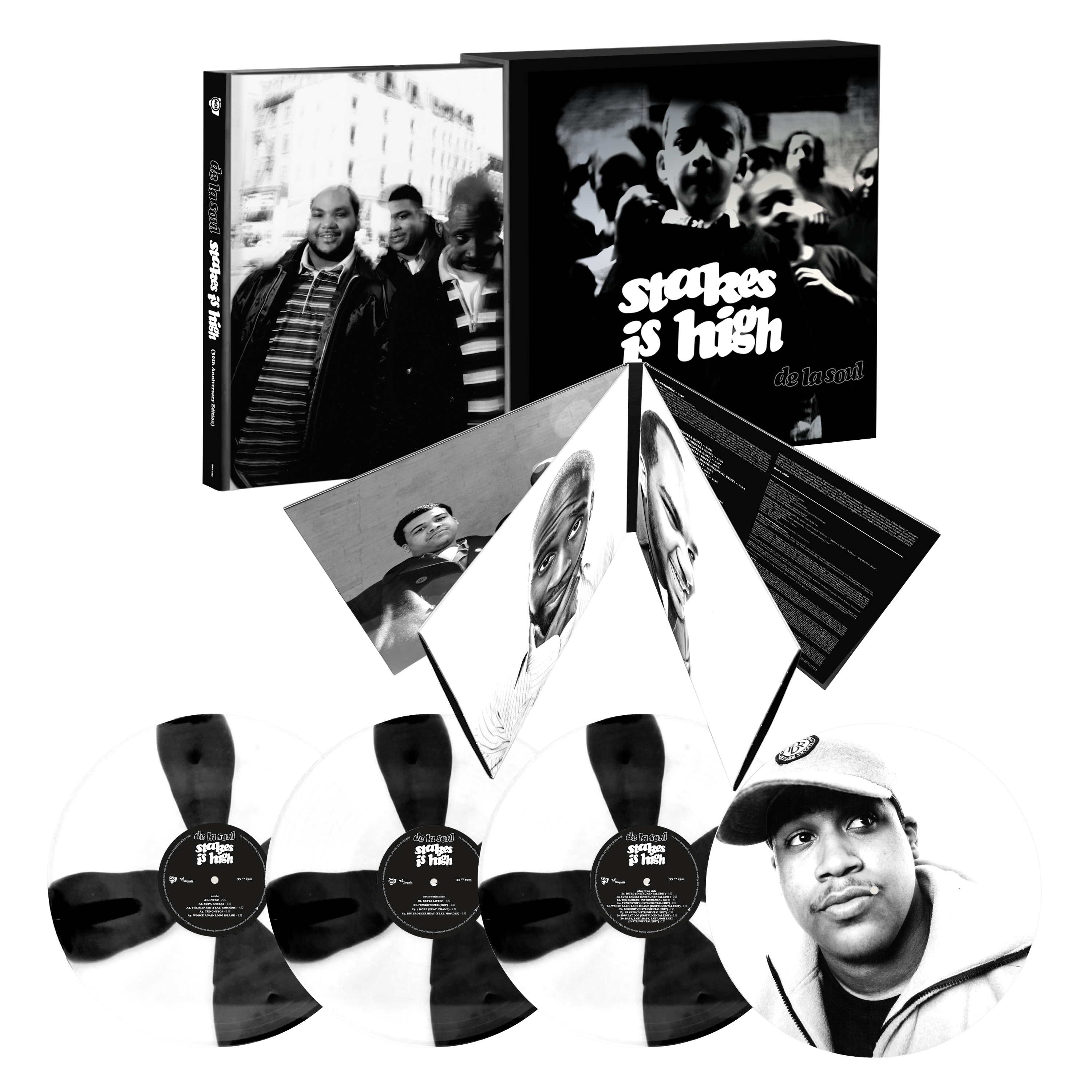 Stakes is High (30th Anniversary) 4LP - De La Soul Official Store Stakes is High (30th Anniversary) 4LP - De La Soul Official Store