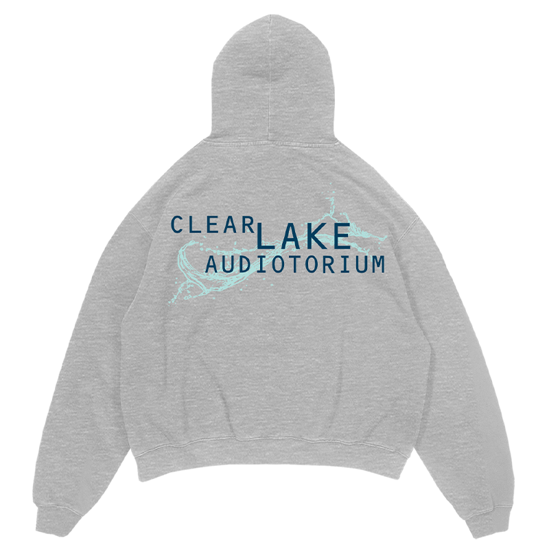 Clear Lake Audiotorium Hoodie Back