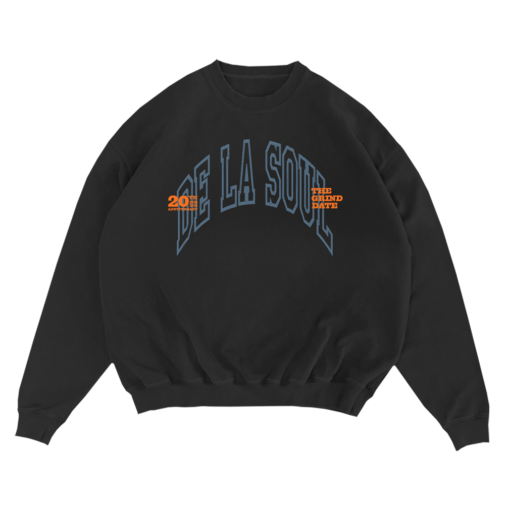 The Grind Date 20th Anniversary Crewneck Front