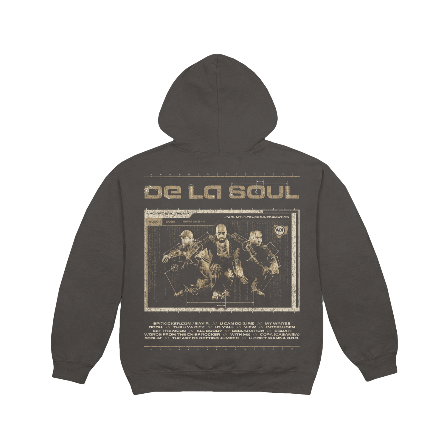 AOI: Mosaic Thump 25th Anniversary Hoodie Back
