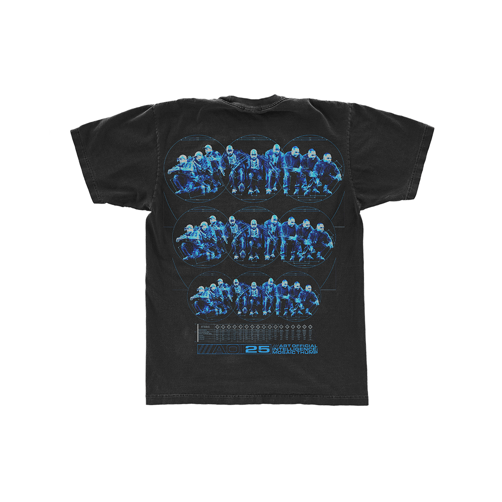 AOI: Mosaic Thump 25th Anniversary T-Shirt Back