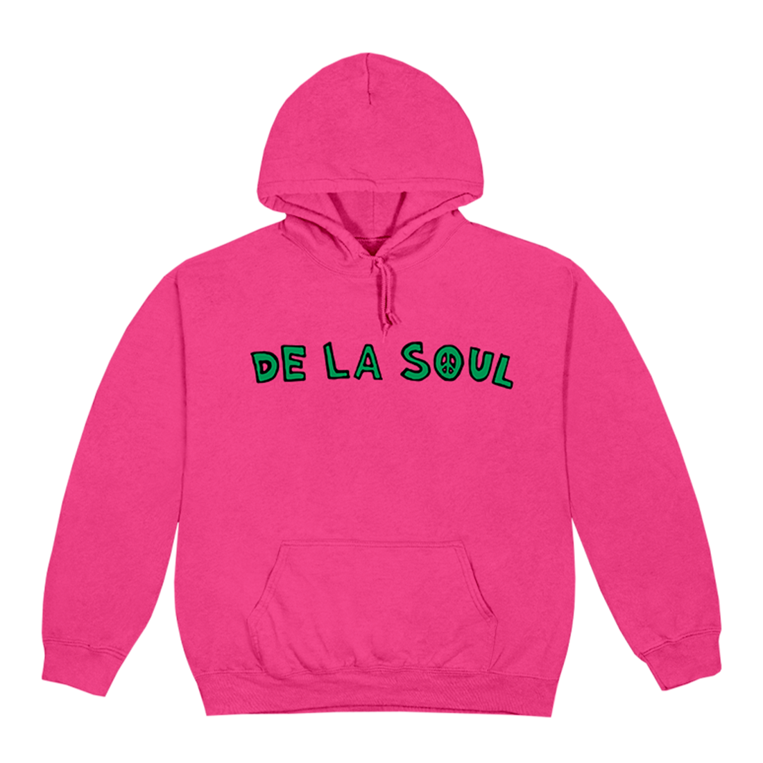 Say No Go Pink Hoodie - Front