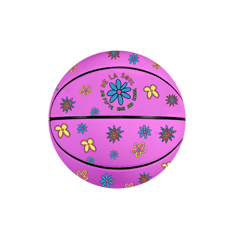 3 Feet High and Rising Pink Floral Basketball