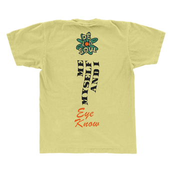 3 Feet High and Rising Yellow Tracklist T-Shirt Back