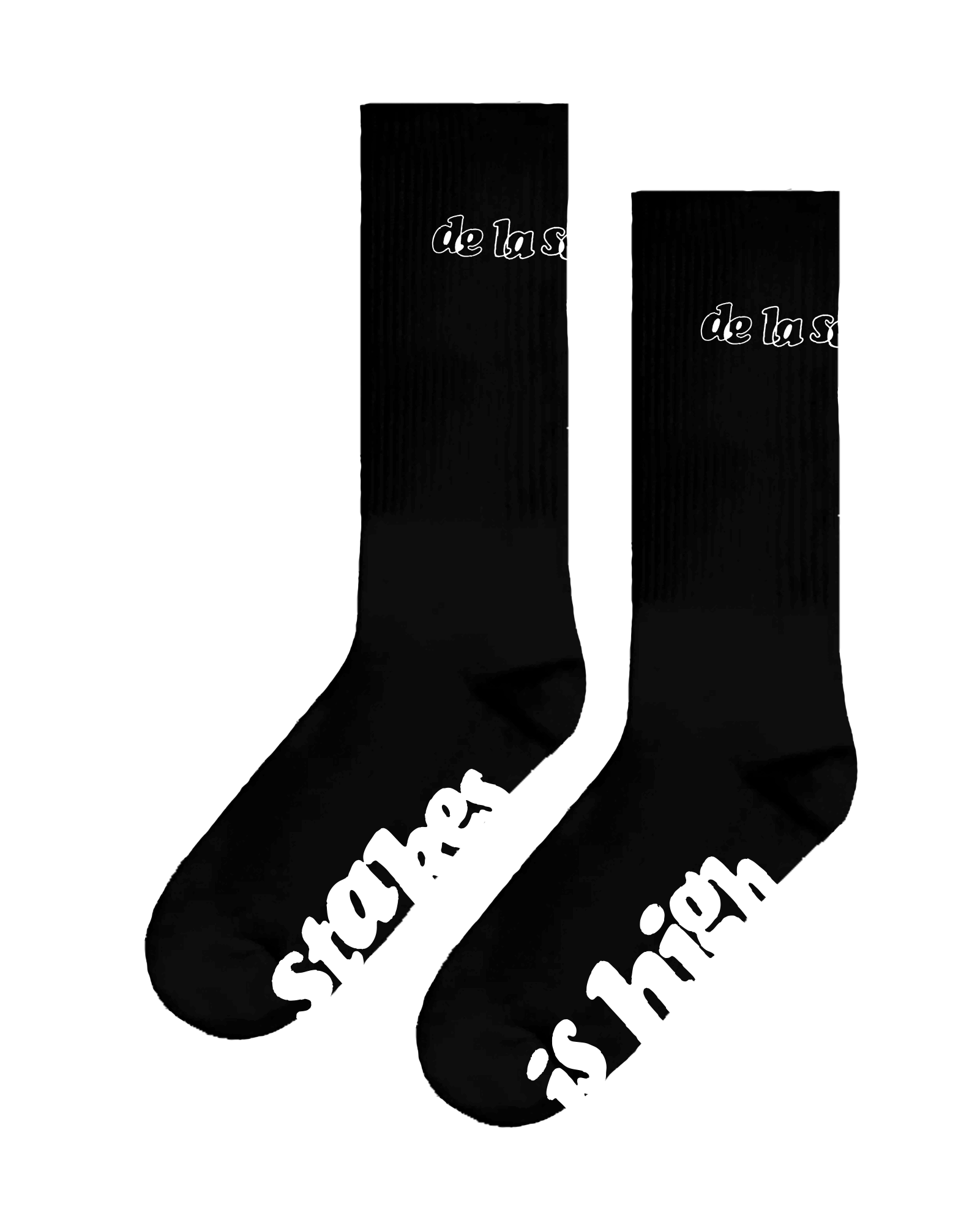 Stakes Is High Black Socks