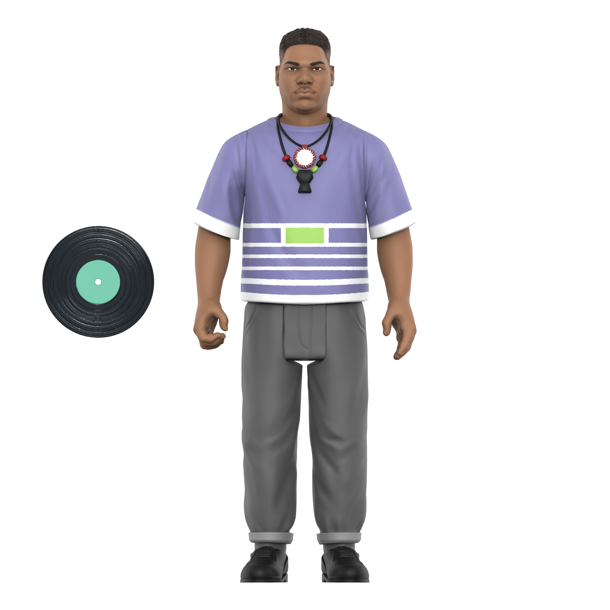 Super7 x De La Soul: Vincent "Maseo" Mason ReAction Figure 3