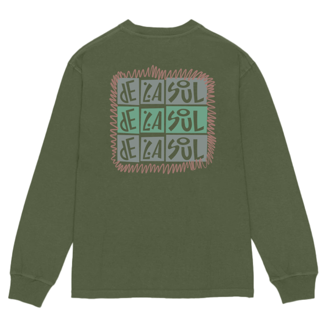 Repeating Logo Long Sleeve