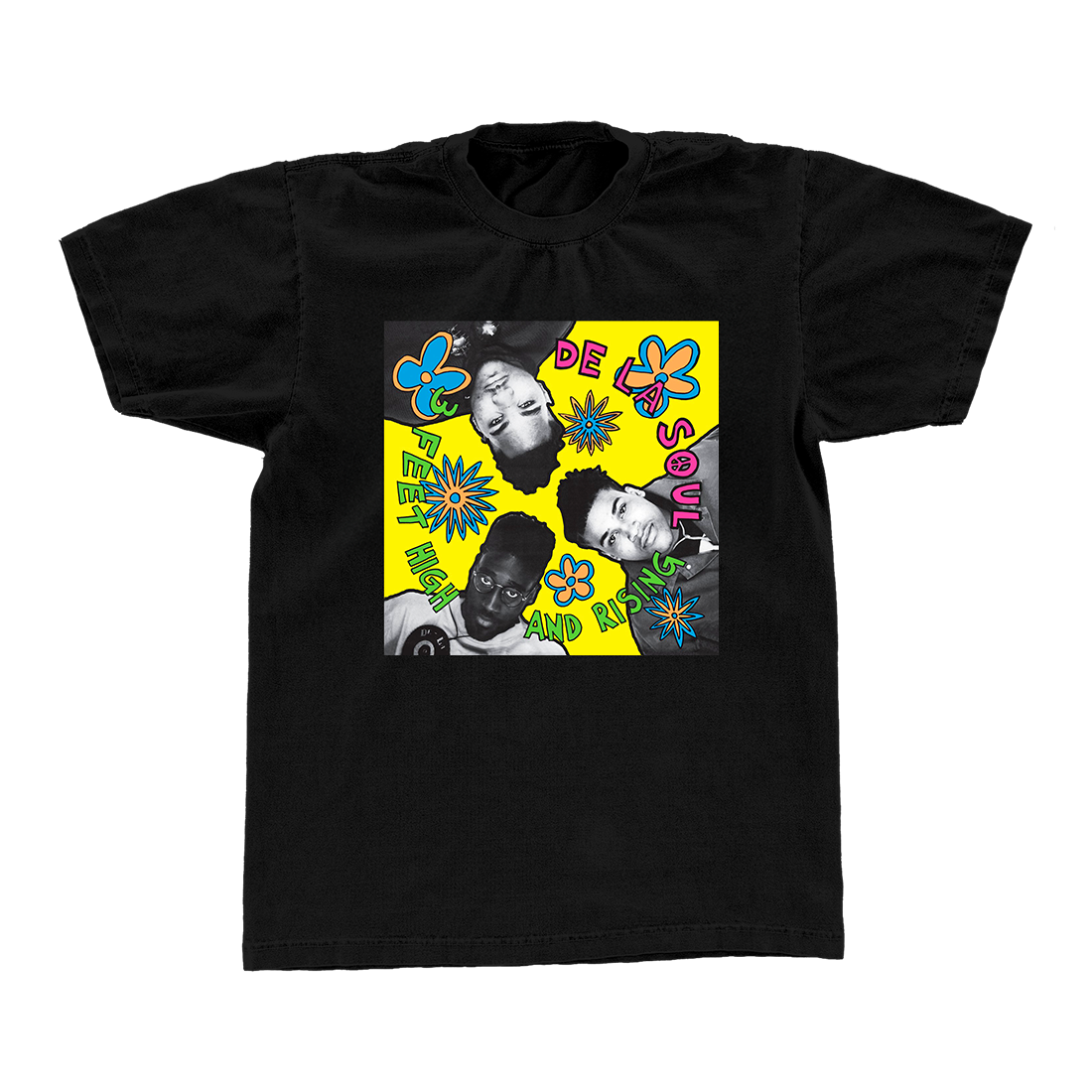 3 Feet High Album Cover T-Shirt - De La Soul Official Store